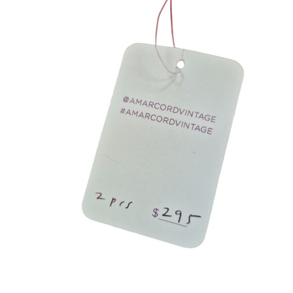 NWT Vingtage 2 pc top and skirt set - Picture 9 of 11